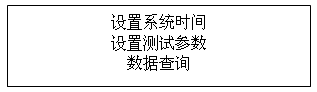 绝缘油介电强度测试仪进入设置测试参数界面