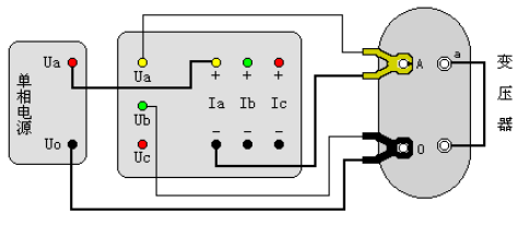 变压器容量及损耗参数测试仪三相三线电源测量变压器短路损耗测试接线