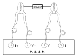 2A直流电阻测试仪测试线接线图